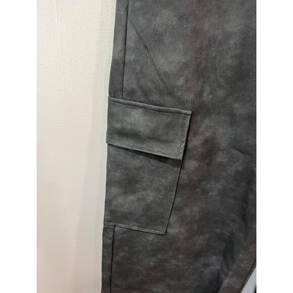 Prettylittlething Women's Pants Size 10 Dark Gray Cargo NWT - Picture 2 of 12